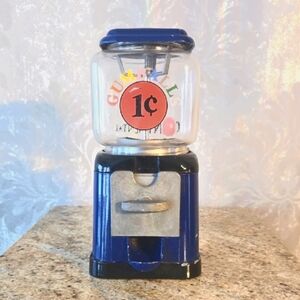 Vintage Blue Gumball Machine